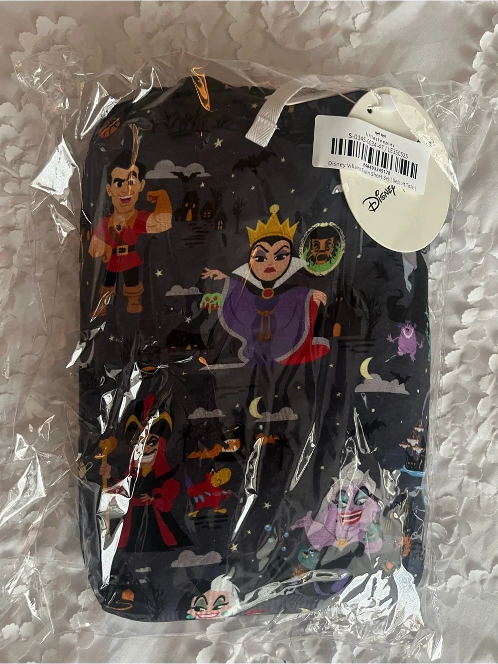 Little Sleepies Disney Villain Twin Sheets